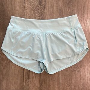 Lululemon Speed Up Short 2.5” Tonic Sea Running Shorts Size 4